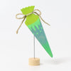 School Cone Neon Green | Decorative Figure